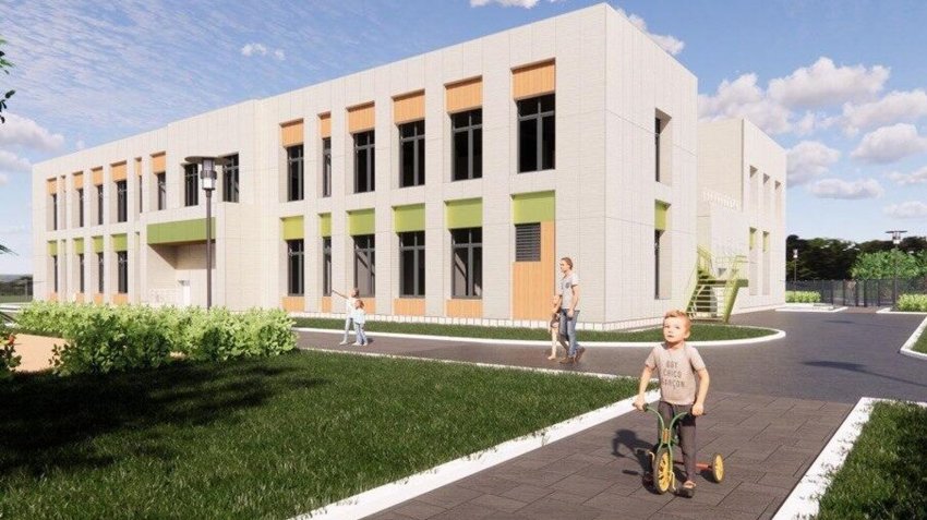 Детсад для нового микрорайона начали строить в подмосковном Королеве - «Строительство»