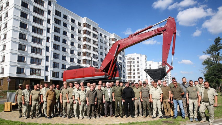 Первый этап строительства медцентра ФМБА в Мариуполе завершен досрочно - «Строительство»