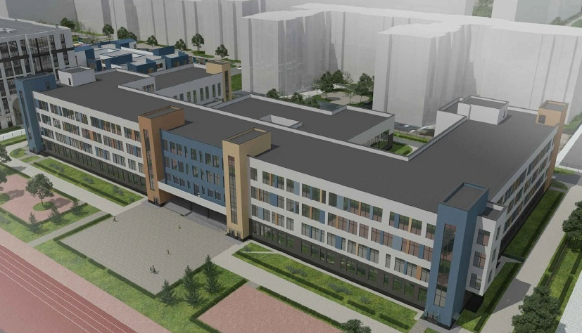 Школа в составе жилого комплекса на Новобелицкой будет в «стиле» хаотизм - «Свежие новости строительства»