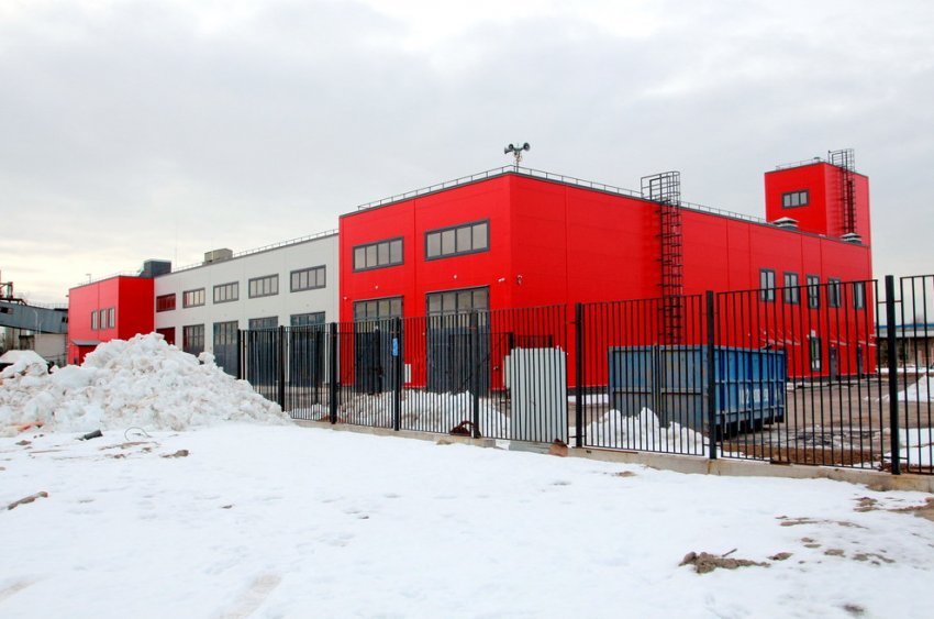 В 2-м Верхнем переулке на Парнасе построили пожарное депо - «Свежие новости строительства»