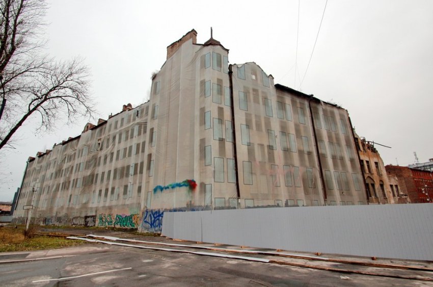 На улице Розенштейна частично сносят дореволюционный дом - «Свежие новости строительства»