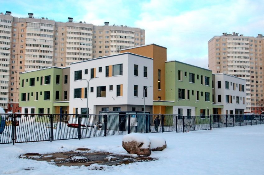 Вдоль бывшей железной дороги на Ленстороне построили детский сад - «Свежие новости строительства»