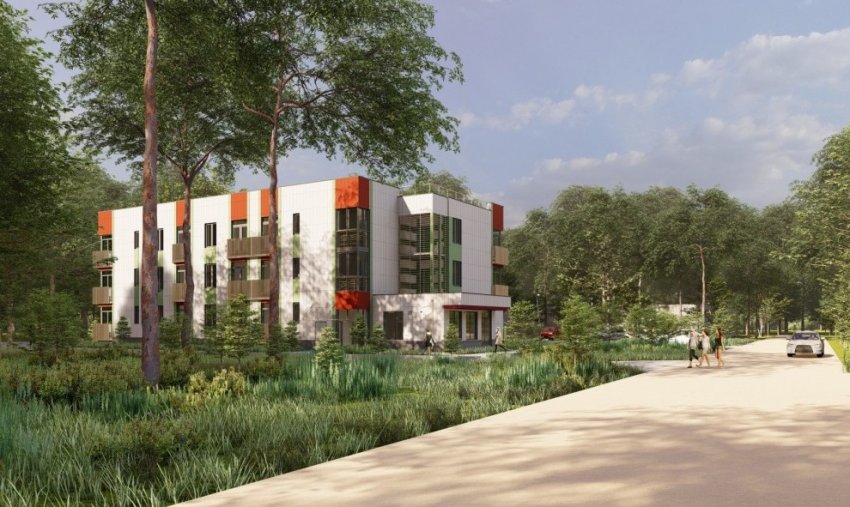 Заросший участок на Кривоносовской улице в Зеленогорске застроят общежитием - «Свежие новости строительства»