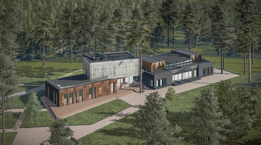 Клуб бывшего пионерлагеря на Приморском шоссе в Молодежном расширят - «Свежие новости строительства»