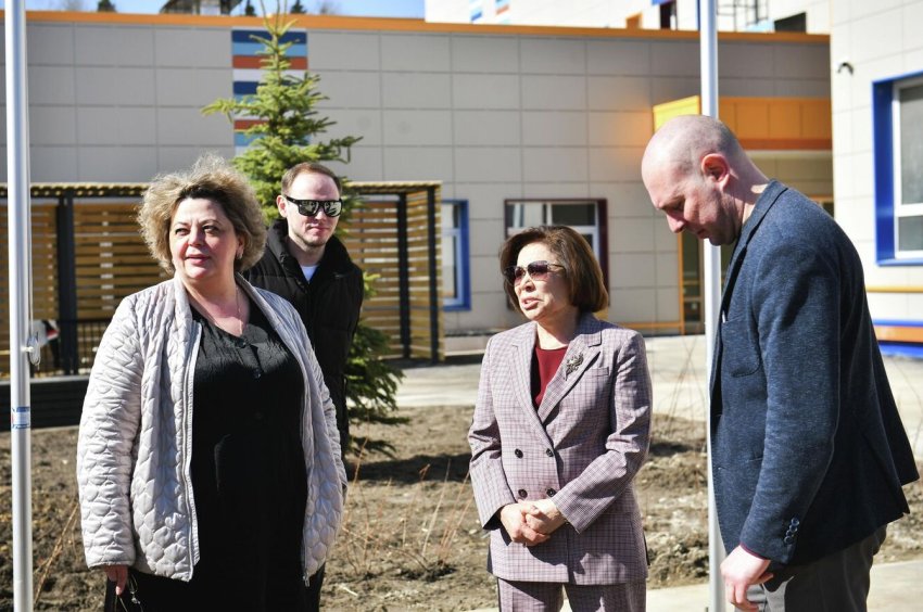 Роднина оценила процесс стройки образовательного комплекса в подмосковных Химках - «Строительство»